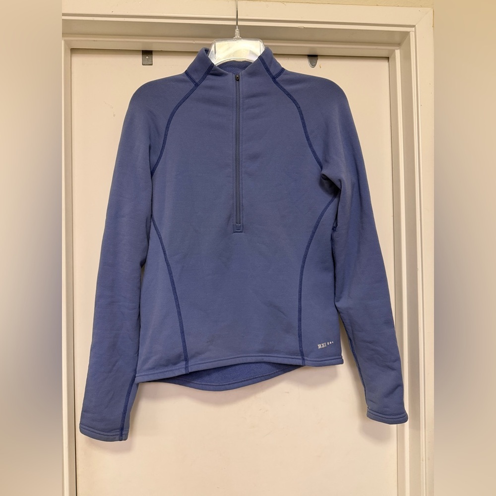 REI Polartech 1/2 zip women’s long sleeve - size M - purple